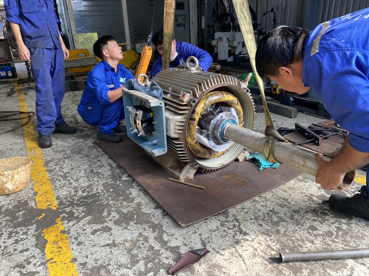 Dịch vụ sửa chữa các chi tiết động cơ điện