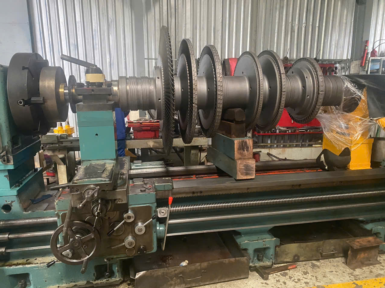 Dịch vụ gia công trục Rotor 20-STK-1001 - Nhà máy Đạm Phú Mỹ